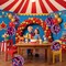 Latex Balloons Blue, Red & White Star Stripe 360° Round Balloons – 4th of July Patriotic Foil Balloons for Independence Day, Birthday, Baby Shower & Festive Party Decorations